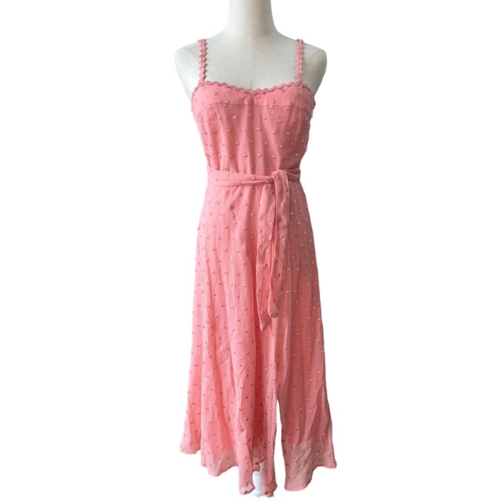 REBECCA TAYLOR Pink Ethereal midi dress